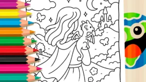 Desenho para colorir Desenho de Meu Amiguinho Dragão para Colorir: Pinte Online ou Imprima Grátis