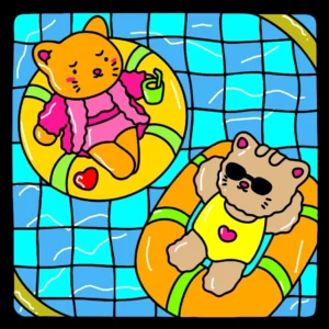 gatinhos na piscina 1771244462