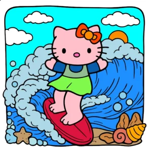 kitty surf