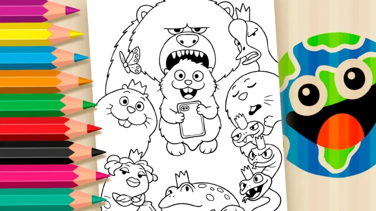 Desenho para Colorir sobre o Filme Hoppers