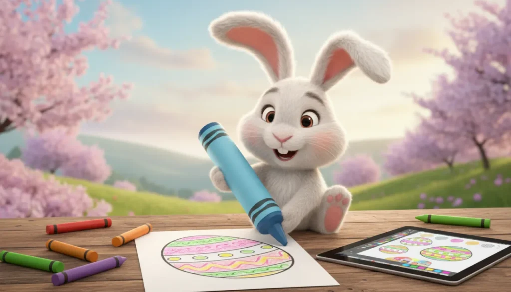 Os Melhores Desenhos de Páscoa para Colorir (Grátis e Online)