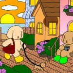 vila da alegria – Desenho Colorido Online para Pintar e Imprimir | Jogo de Colorir grátis no Mundo dos Jogos