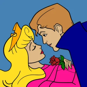 bela adormecida e o principe