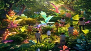 Caça-palavras sobre materiais sintéticos e seu impacto ambiental em Ciências para o 6º Ano.
