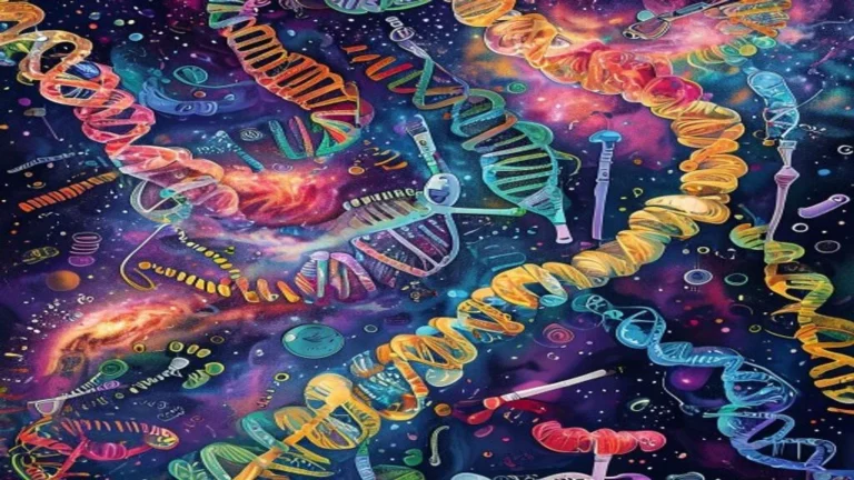 Caça-palavras sobre a Estrutura e a Importância do DNA, destacando suas características e funções essenciais.