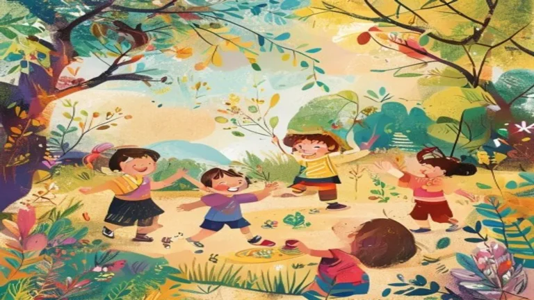 Caça-palavras sobre brincadeiras e jogos populares na Educação Física do 2º Ano.