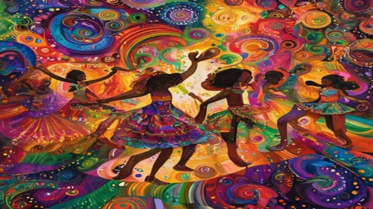 Caça-palavras sobre danças do Brasil na disciplina de Educação Física para o 3º Ano.