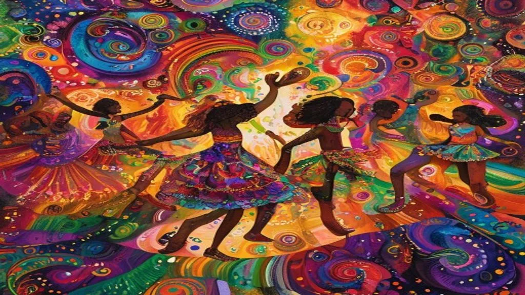 Caça-palavras sobre danças do Brasil na disciplina de Educação Física para o 3º Ano.