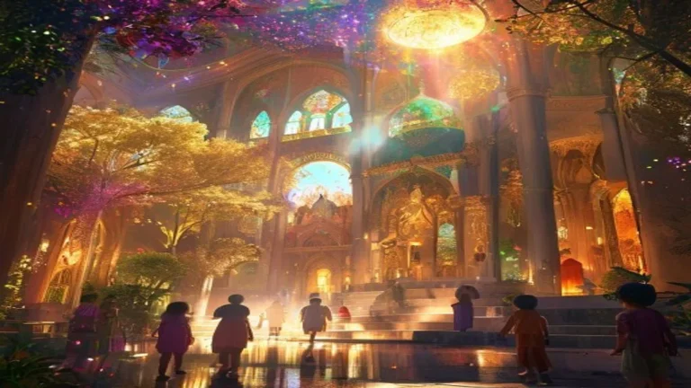 Caça-palavras sobre espaços sagrados e lugares de culto no Ensino Religioso para o 3º ano.