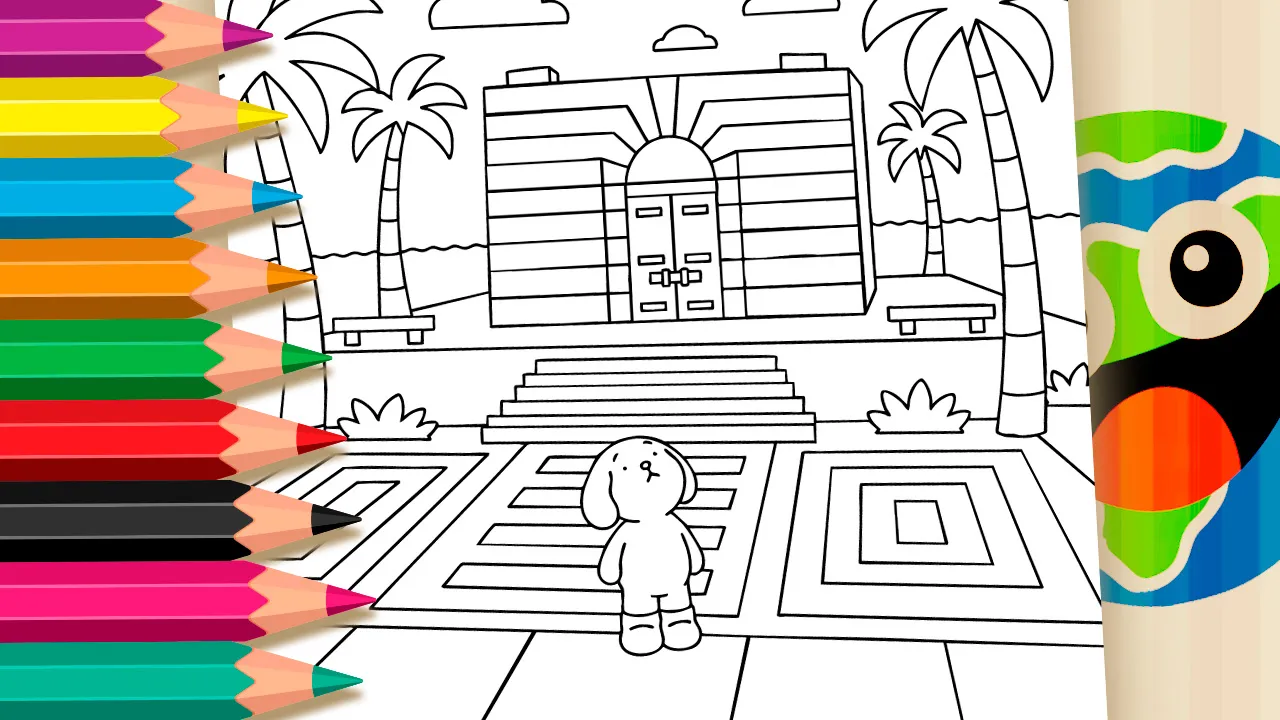 Olhando para o Céu Estilo Bobbie Goods GRÁTIS ▷ Pinte Agora