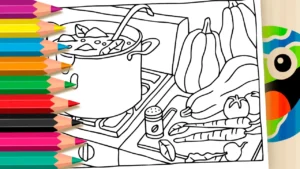Desenho de Sopa para Colorir GRÁTIS ▷ Pinte no Celular