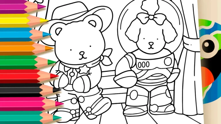 Toy Story Estilo Bobbie Goods para Colorir GRÁTIS ▷ Pinte Online