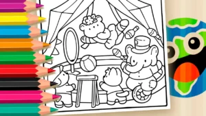 Circo Fofo GRÁTIS ▷ Pinte no Celular