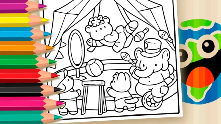 Circo Fofo GRÁTIS ▷ Pinte no Celular