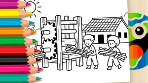 Engenho de Açúcar para Colorir GRÁTIS ▷ Pinte Online!