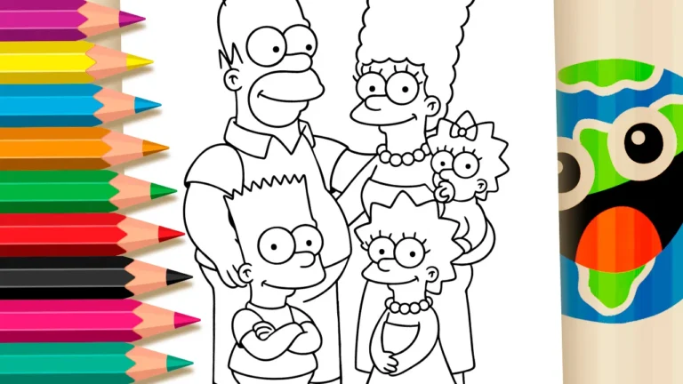 Família Simpson GRÁTIS ▷ Pinte no celular