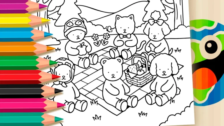 Piquenique estilo Bobbie Goods GRÁTIS ▷ Pinte no Celular