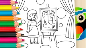 Desenho para colorir Semana de Arte Moderna para Colorir GRÁTIS ▷ Pinte!