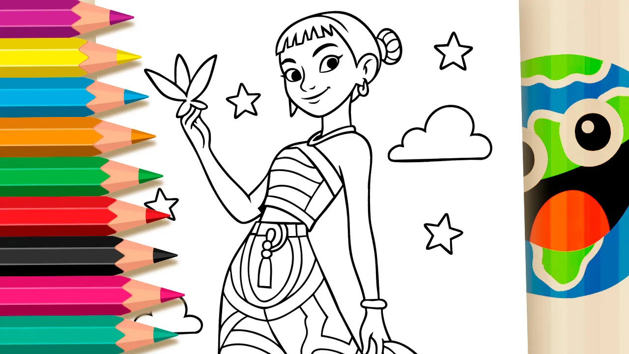 Zoey Guerreiras K-pop GRÁTIS ▷ Pinte no Celular