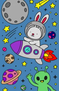 eu vou igual um fogueti