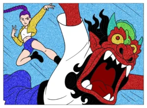 Rumi guerreiras do kpop