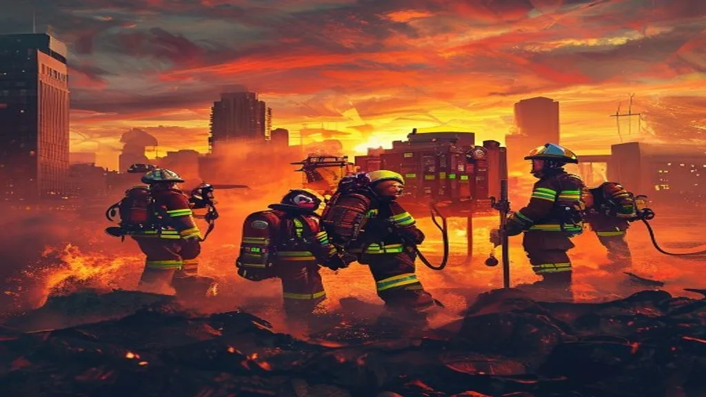 Caça-palavras com os principais equipamentos e atuação dos bombeiros para aprendizado e diversão.