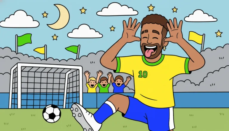 Desenho do Neymar para Colorir