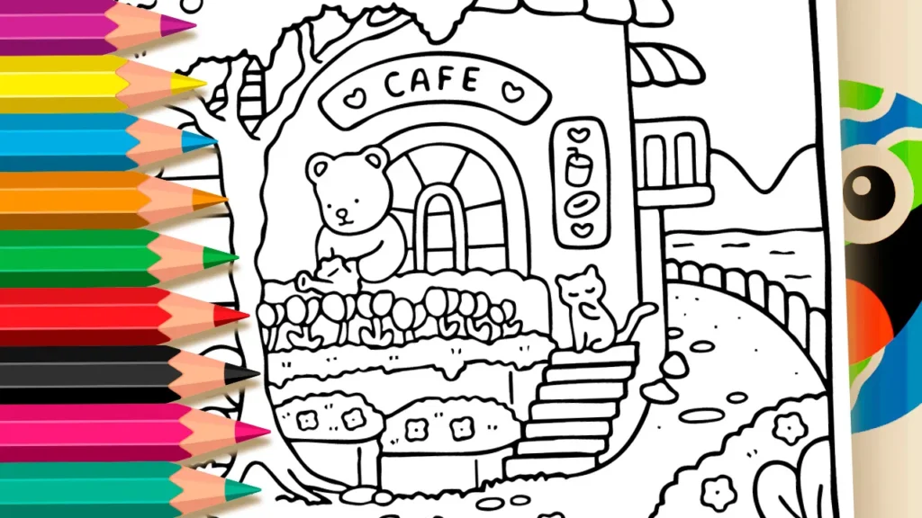 Café no Estilo Bobbie Goods GRÁTIS ▷ Pinte no celular