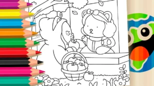 Desenho para colorir Branca de Neve Estilo Bobbie Goods para Colorir GRÁTIS ▷ Pinte no Celular