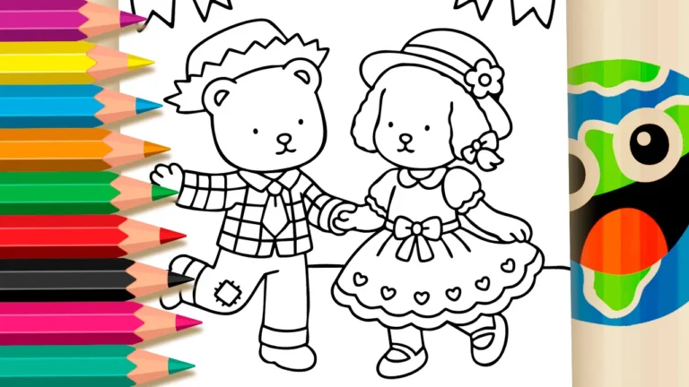 Festa Junina Estilo Bobbie Goods para Colorir GRÁTIS ▷ Online