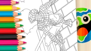 Homem-Aranha para Colorir GRÁTIS ▷ Pinte Online