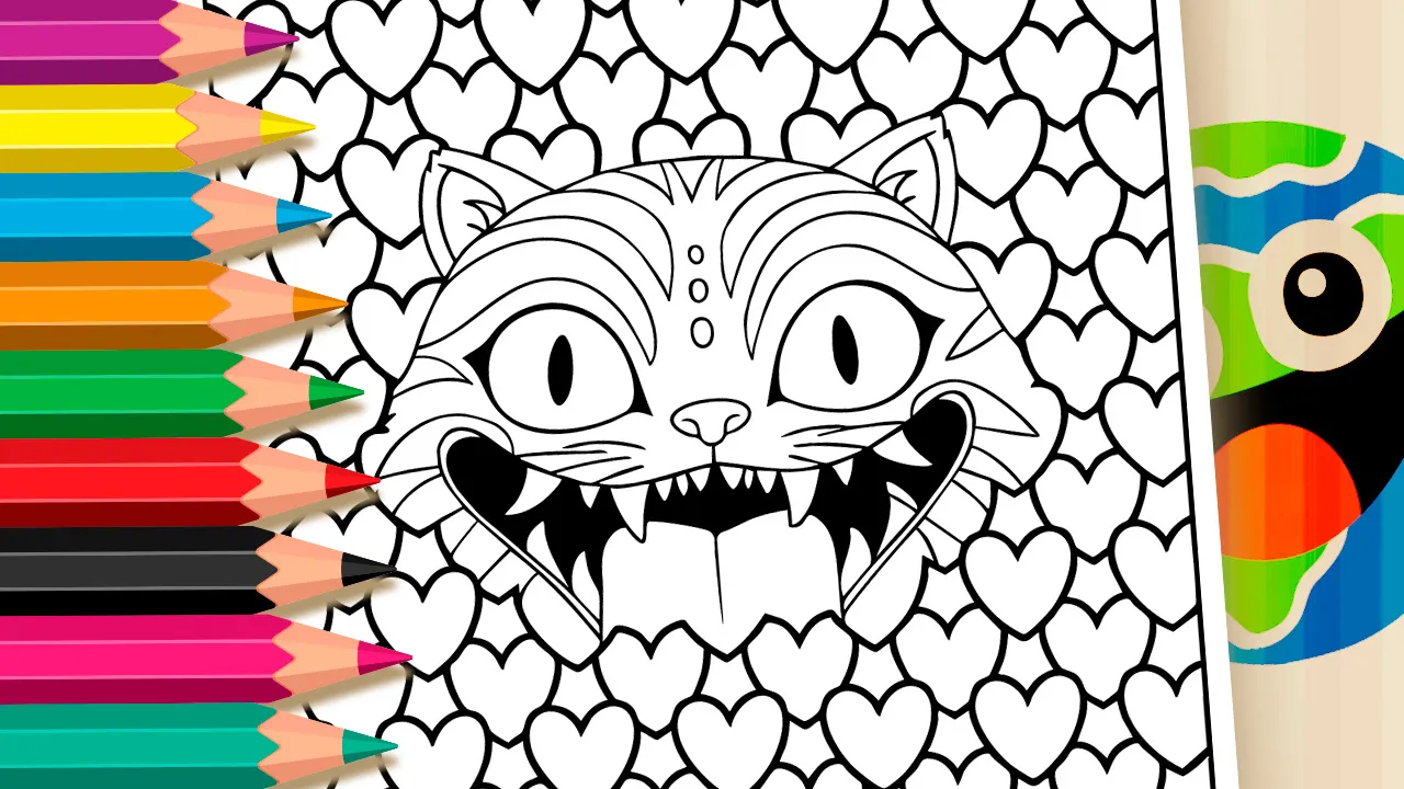 Tigre Derpy S2 Guerreiras KPOP ▷ Pinte no Celular