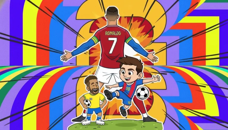 🎨 Desenhos da Copa 2026 para Colorir: Messi, CR7, Neymar e Mascotes