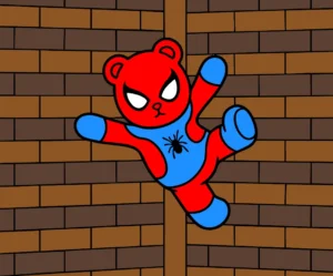 homem aranha urso