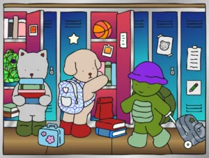Tartaruga e gato são bff’s