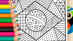 Desenho para colorir Bandeira do Brasil para Colorir GRÁTIS ▷ Pinte no Celular