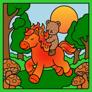 cavalo de fogo 1784730578