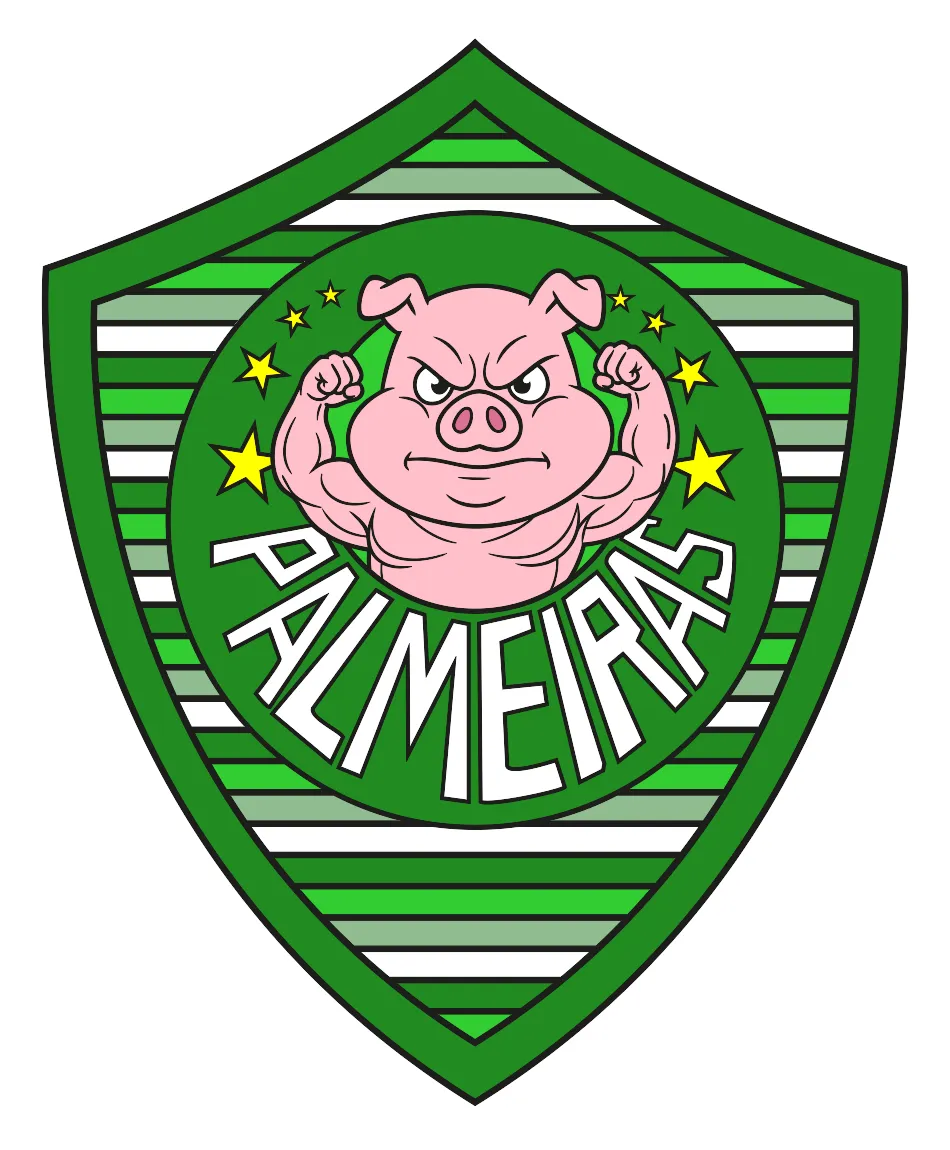 PALMEIRAS – Desenho Colorido Online para Pintar e Imprimir | Jogo de Colorir grátis no Mundo dos Jogos