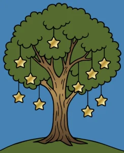 Árvore Estrelada