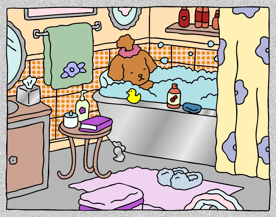 Banheira mágica – Desenho Colorido Online para Pintar e Imprimir | Jogo de Colorir grátis no Mundo dos Jogos
