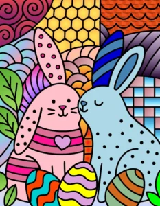 Coelhinhos Coloridos