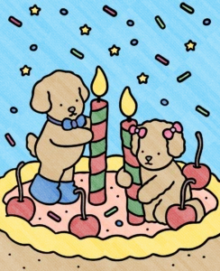 Confeitando o Bolo