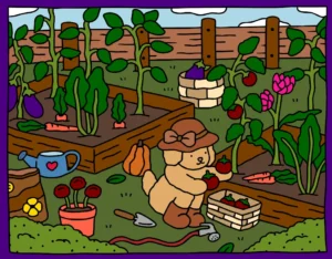 Cuidando da Hortinha