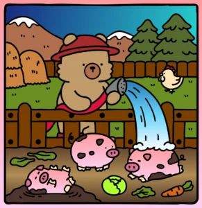 Cuidando dos Porquinhos