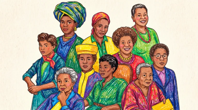 Mulheres Negras na Ciência: 10 Pioneiras para Colorir e Conhecer