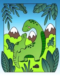 Dino e seu Filhinho