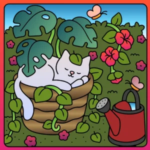 Gatinho no Jardim
