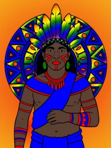 Indio colorido