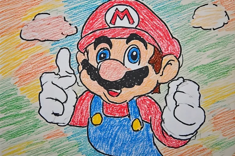 Desenhos Super Mario para Colorir: 17 Personagens e Caça-Palavras