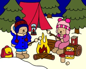 Marshmallows na Neve.
